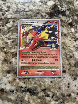 Blaziken FB LV.X 142/147 Pokemon Card TCG Supreme Victors LP - Image 1