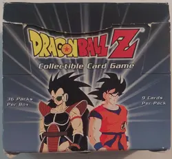 Dragonball Z CCG Saiyan Saga Box With Over 400 Loose Cards Inside See Descriptio - Image 1