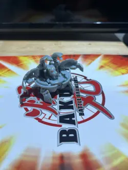 BAKUGAN Blade Tigrerra B2 440g Gray Haos BATTLE BRAWLERS With Free Random Card! - Image 1