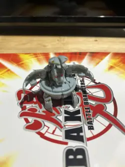 BAKUGAN Blade Tigrerra B2 440g Gray Haos BATTLE BRAWLERS With Free Random Card! - Image 3