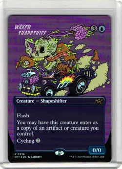 Waxen Shapethief NM/M* FOIL BORDERLESS Aetherdrift ENGLISH 0336 - Image 1