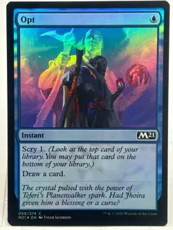 Opt NM* FOIL Core Set 2021 M21 ENGLISH 059/274 -UnltdCards - Image 1