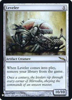 1 x Leveler - Foil - Mystery Booster / The List - NM-Mint - MTG - Image 1