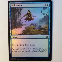 1x Deliberate Zendikar Rising Foil - NM Condition - Image 1