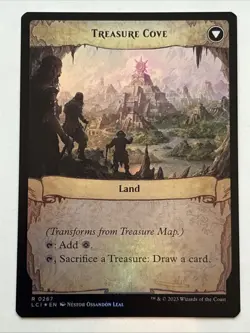 MTG The Lost Caverns of Ixalan Treasure Map Foil 0267 NM Rare - Image 2