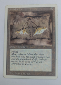Magic Mtg Core Set 3rd Revised Edition Ornithopter lightly played - Image 1