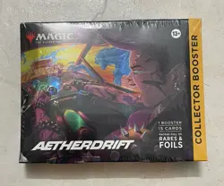 Magic The Gathering Aetherdrift Collector Booster Box - Factory Sealed - Image 1