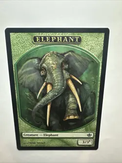Elephant Token Duel Decks: Garruk vs. Liliana Regular Magic: The Gathering LP/NM - Image 2