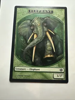 Elephant Token Duel Decks: Garruk vs. Liliana Regular Magic: The Gathering LP/NM - Image 3
