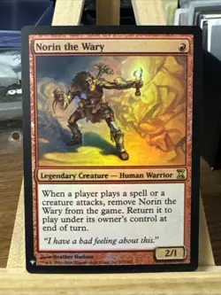 MTG *Norin the Wary Foil X1* (NM) Mystery Booster The List Magic the Gathering - Image 1