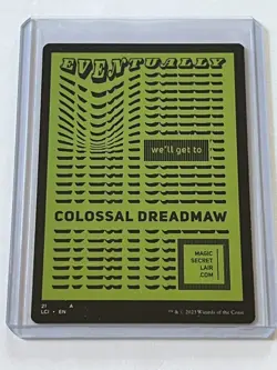 Gnome Soldier Token 3 Colossal Dreadmaw 21 MTG Ixalan 2023 NM MT 8.0 + Non Foil - Image 2