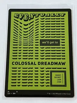 Gnome Soldier Token 3 Colossal Dreadmaw 21 MTG Ixalan 2023 NM MT 8.0 + Non Foil - Image 4