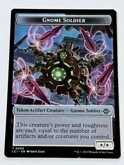 Gnome Soldier Token 3 Colossal Dreadmaw 21 MTG Ixalan 2023 NM MT 8.0 + Non Foil - Image 5