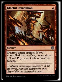 Phyrexia: All Will Be One #134 Gleeful Demolition - Image 1