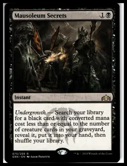 Guilds of Ravnica #75 Mausoleum Secrets - Image 1