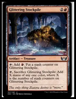 Streets of New Capenna #107 Glittering Stockpile - Image 1