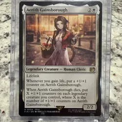 MTG Aerith Gainsborough Final Fantasy #0004 Rare - Image 1