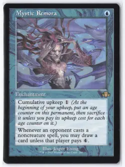 Mystic Remora (Retro Frame) R Dominaria Remastered 288 NM - Image 1
