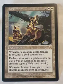 MTG - Aurification - Onslaught - Rare - LP - Magic the Gathering - Image 1