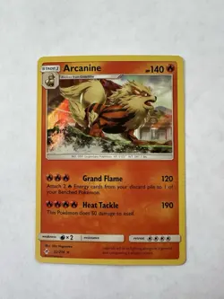 Arcanine Holo Rare 22/214 Pokemon Sun & Moon Unbroken Bonds NM - Image 1