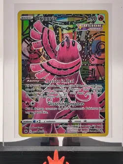 2023 Pokemon TCG Crown Zenith Galarian Gallery Oricorio FA GG04/GG70 Rare NM - Image 2