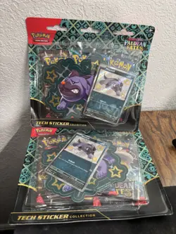 Pokemon Paldean Fates Tech Sticker Collection- Maschiff (Lot of 2) - Image 1