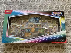 Pokemon Prismatic Evolutions Lucario EX and Tyranitar EX Premium Collection - Image 1