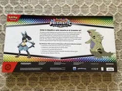 Pokemon Prismatic Evolutions Lucario EX and Tyranitar EX Premium Collection - Image 2
