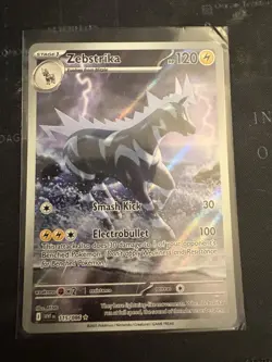 Pokemon TCG Zebstrika 115/086 S&V White Flare Illustration Rare English - Image 1