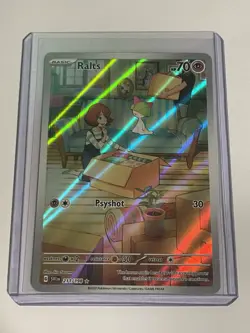 Pokemon: Scarlet & Violet Base Set *Foil* Ralts (211/198) Illustration Rare - Image 3