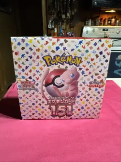 Pokemon TCG - Japanese 151 Booster Box - NEW/Factory Sealed - No Shrink Wrap - Image 1