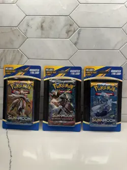 Burning Shadows Pokemon Sun And Moon Tcg Sealed Blister Pack Lot 💎💎 - Image 1