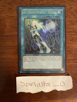Yugioh Sky Striker Mobilize - Engage! MAMA-EN009 1st Edition Ultra Rare NM - Image 1