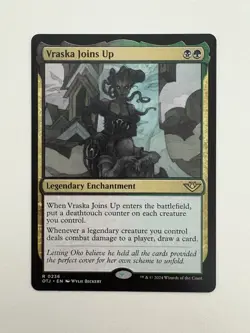 Vraska Joins Up MTG Magic the Gathering Card NM Near Mint OTJ - Image 1