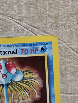 Misty's Tentacruel 10/132 Gym Heroes Pokemon Card Holo Rare Damaged - Image 4