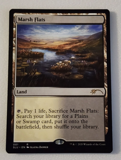 Marsh Flats - Secret Lair Series (SLU) - Magic the Gathering Card Single - Image 1