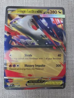 Mega Latias ex 011 jumbo Promo Mega Evolution Pokemon Card - Image 1