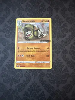 Sandaconda GAMESTOP STAMP Battle Styles #082/163 Pokemon Card TCG - Image 1