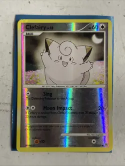 Pokemon Card - Clefairy (Reverse Holo) - 77/130 - Diamond & Pearl - Image 1