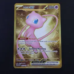 Mew ex 205/165 Scarlet & Violet 151 Hyper Rare Holo NM 2023 Pokemon TCG Card - Image 1