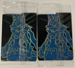 Mega Evolution Riolu Promo Sealed Two Pack 010 Sealed Lucario ETB Promo Cards - Image 2