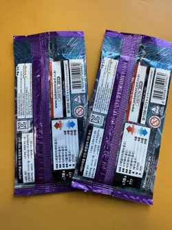 2 Pack Pokemon Violet ex TCG Korean Booster Pack Set Sealed Cards sv1V - Image 3