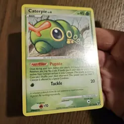 Caterpie - 63/106 - Common Reverse Holo MP/LP Pokemon Card Great Encounters 2008 - Image 2