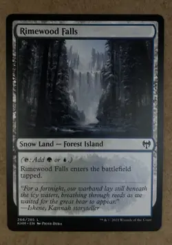 Rimewood Falls - Kaldheim - NM MTG - Image 1