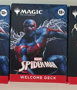 SDCC 2025 - Magic The Gathering Marvel Spider-Man BLUE Welcome Deck 2099 Miguel - Image 1