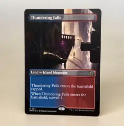 MTG Thundering Falls - Borderless - MKM NM - Image 1