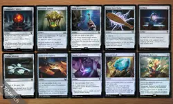 Set 10 Popular Commander Mana Rock Artifacts *NM* MTG Deck Building Magic Group - Image 1