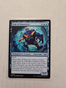 Fear of Impostors - Duskmourn - LP - MTG Magic - Uncommon - Creature - Image 1