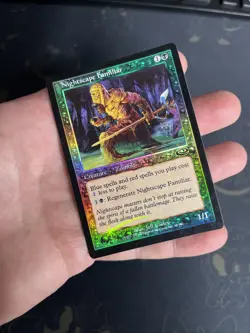 MTG Planeshift Set FOIL Nightscape Familiar NM-MT - Image 3