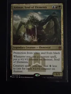 MTG Masters 25 #196 Animar, Soul of Elements NM - Image 1